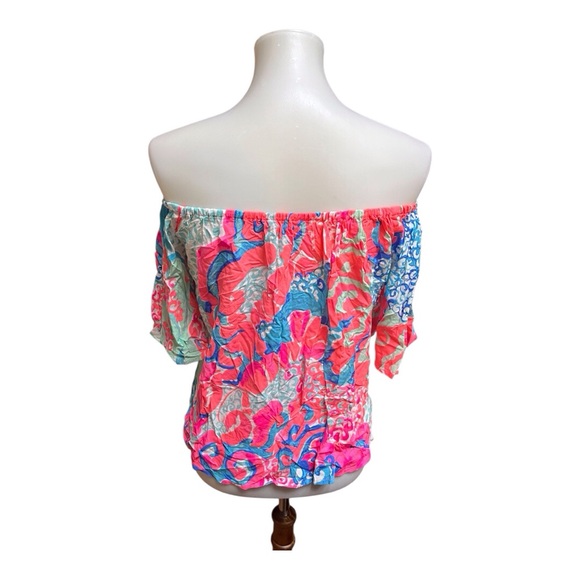 NWT Lily Pulitzer “Coral Reef” Top - Picture 2 of 9